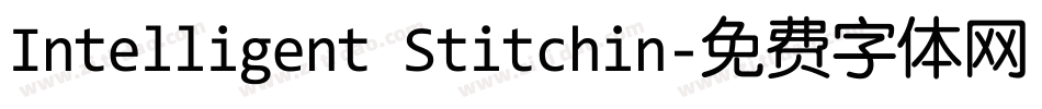 Intelligent Stitchin字体转换